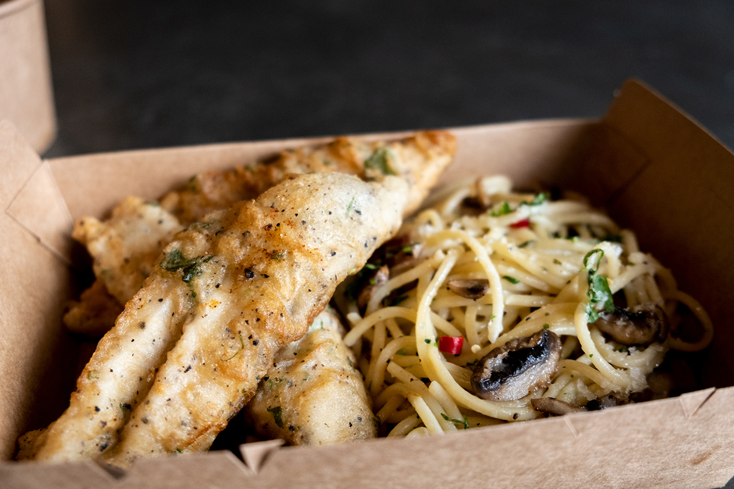 battered fish olio